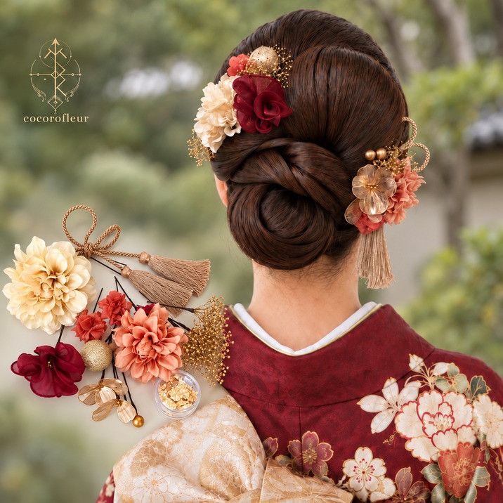 ○ ピンク | cocorofleur ココロフルール 【成人式 卒業式 結婚式