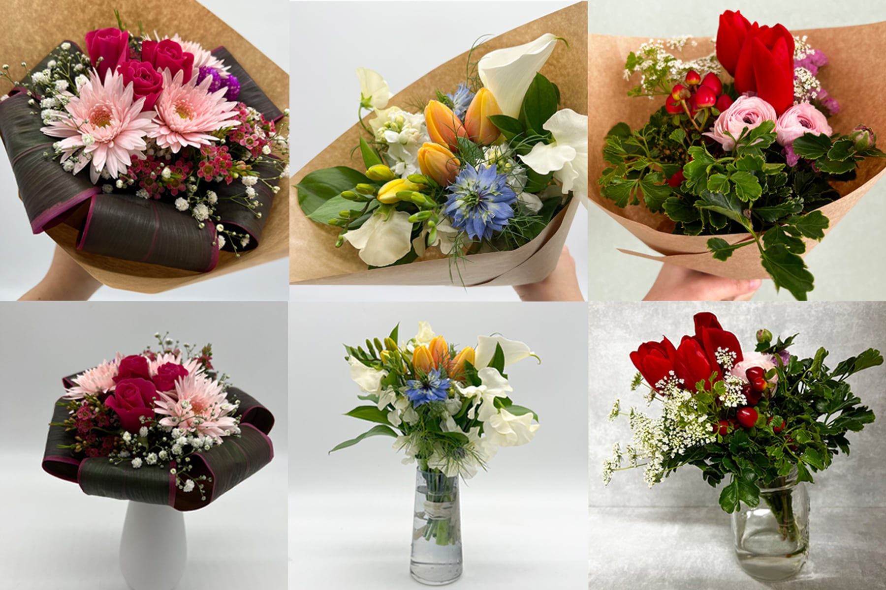 ロット割れのお花でつくる ♡ 週末のミニブーケ ♡ 週末をお花と過ごしてみませんか？