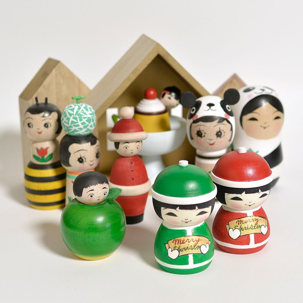 かわいいこけしちゃん達入荷しました コケシア Kokesia かわいいイマドキこけし専門店 オンラインネットショップ通信販売