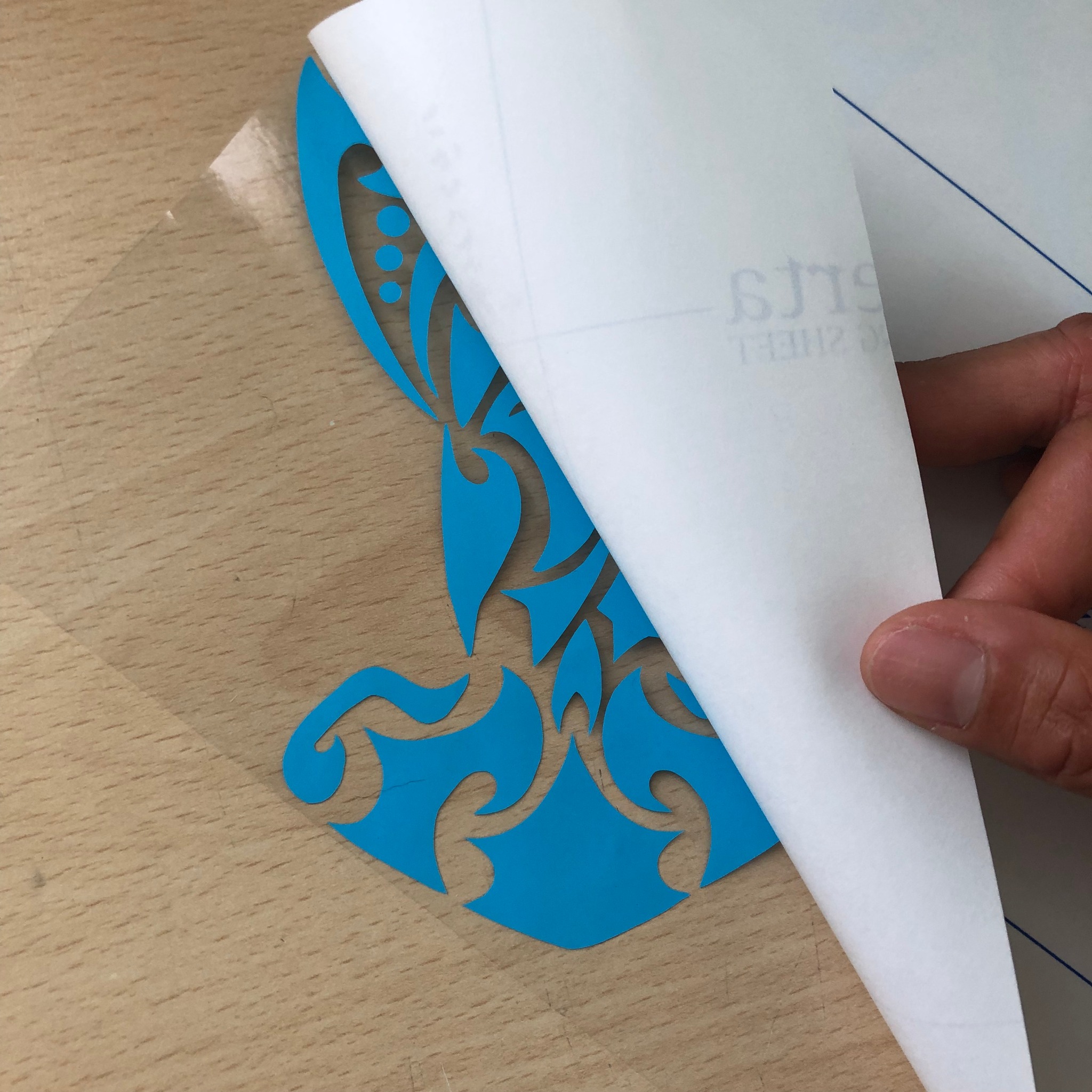 カッティングステッカーの貼り方 Original Sticker Factory Mohia