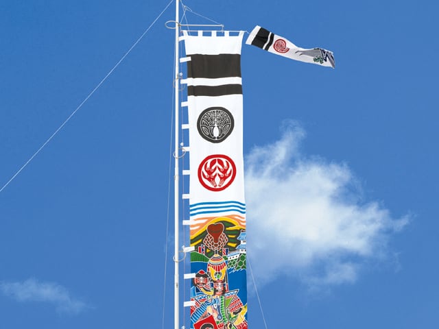 武者　登り旗 健やかな成長を願って「武者絵のぼり」 | 人形の松屋