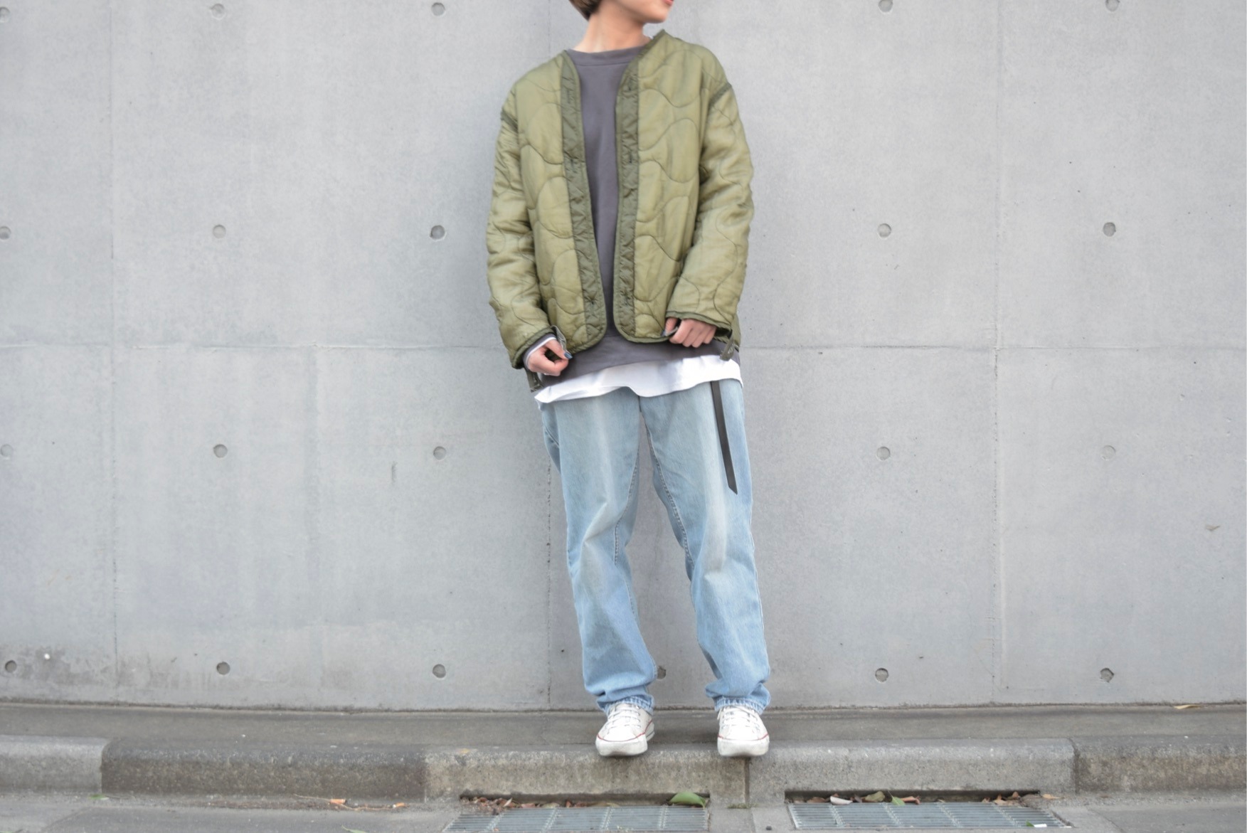 着画 M 65 Liner Jacket サイズ別着用画像 Fuv Online Store