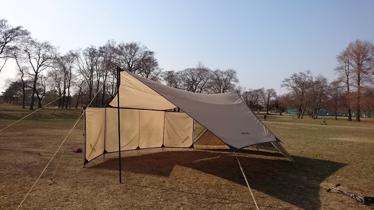 UNIFLAME - 2019年限定　UF BIG TARP 8×6 TAN UF ビッグタープ8×6 2019年限定 UF BIG TARP 8×6 TAN UF ビッグタープ8×6（