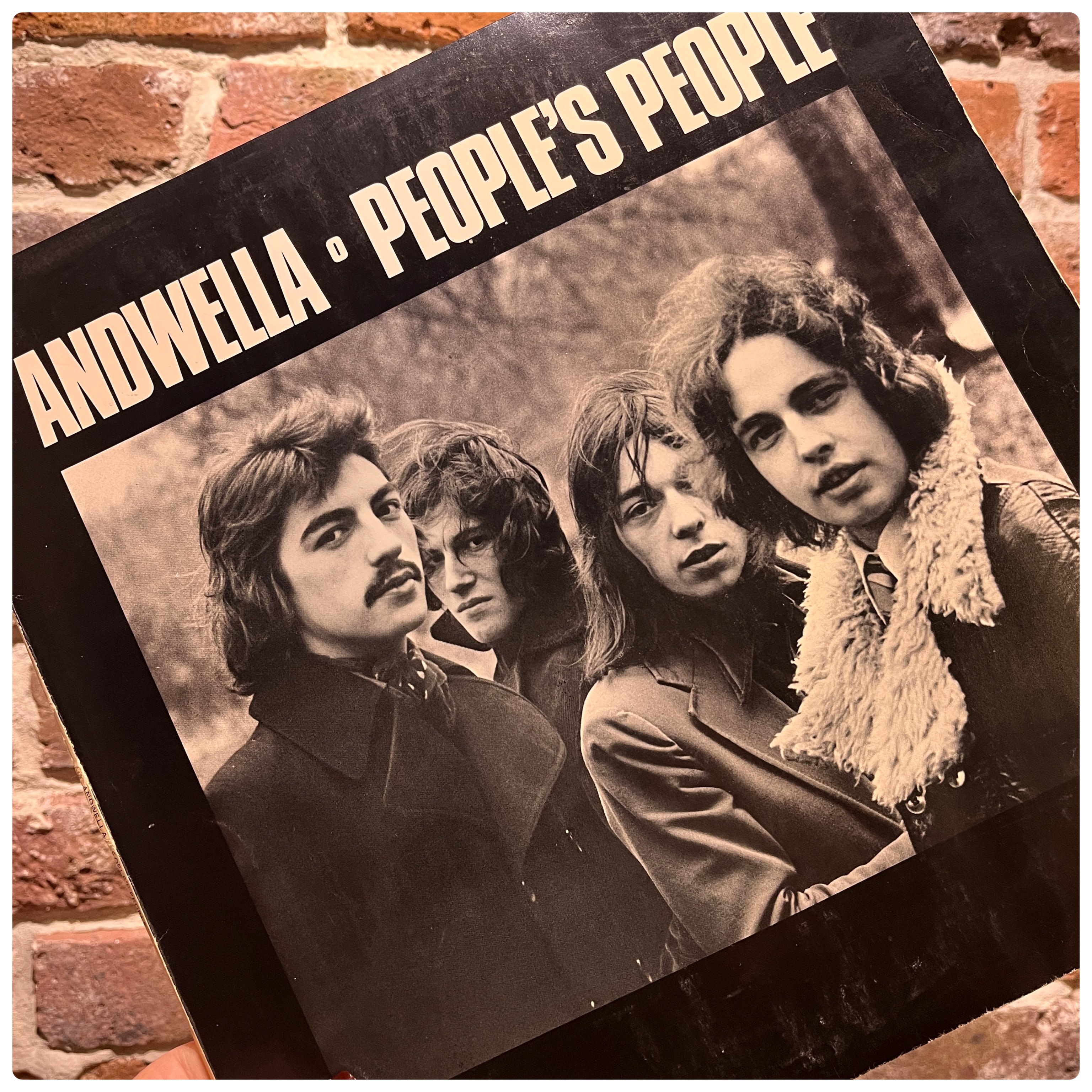 今日のレコード】ANDWELLA/People's People | SORC 中古アナログ