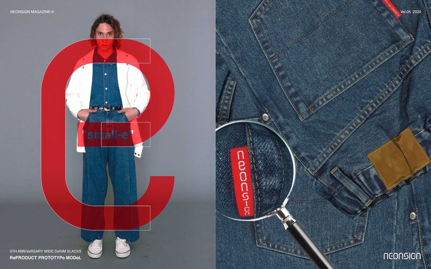 WIDe DeNIM 5周年記念モデル 廉価販売 slack5 denim wide neonsign デニム/ジーンズ