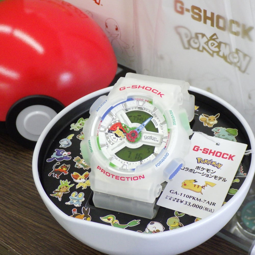 販売終了】G-SHOCK ポケモン30周年 GA-110PKM-7AJR | 栗田時計店(1966