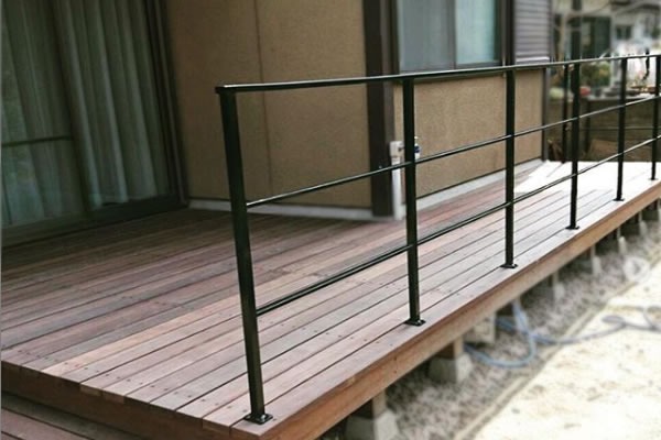 自社製作 アイアン手すり 森の鍛冶屋 Forest Iw