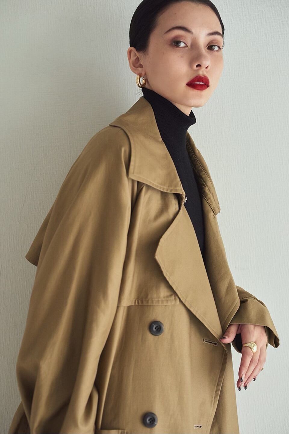 DRESS TRENCH COAT 2/2 | SR