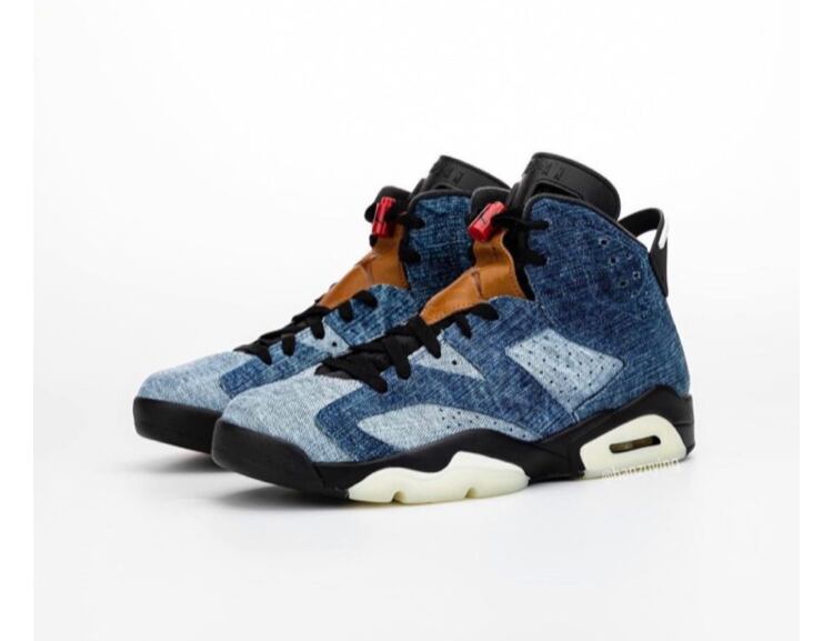 NIKE AIR JORDAN 6 WASHEDDENIM ジョーダン6 デニム