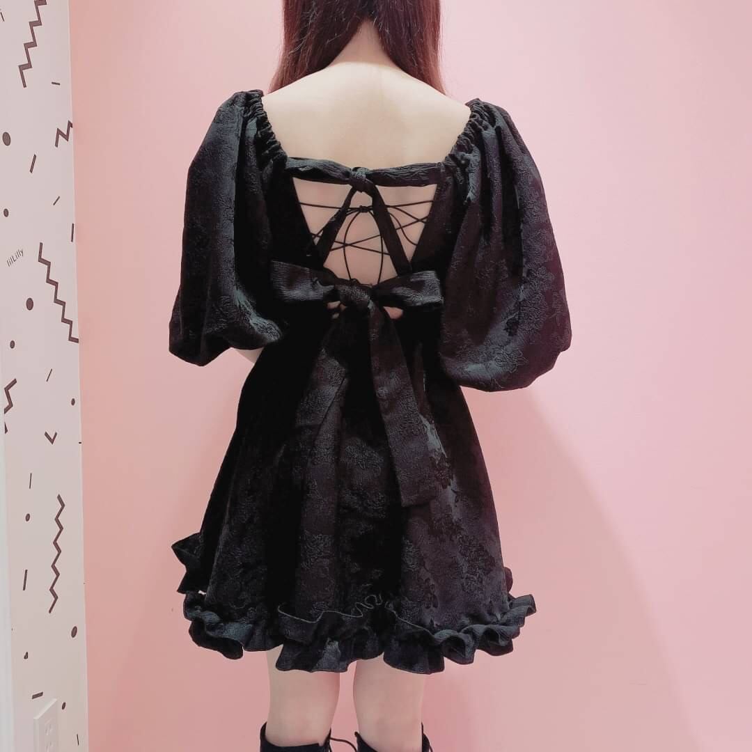 staff】フラワージャガードチュニック🌹Ami | lilLilly official webstore