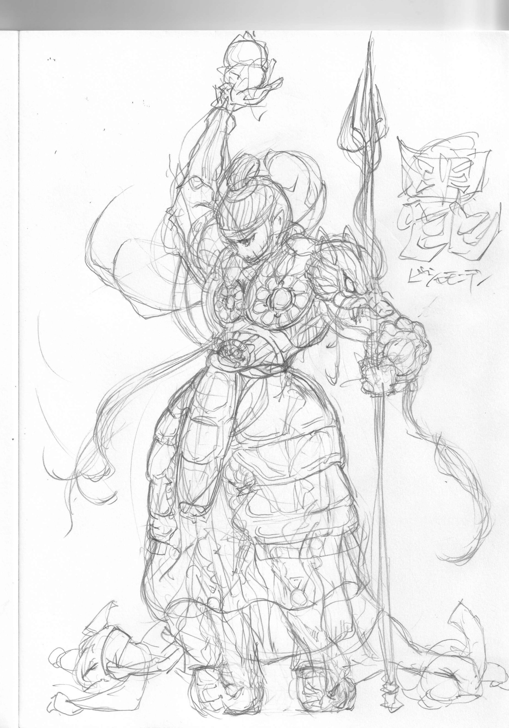 毘沙門天 オリジナルデザイン作成しました マツイkoubou 仏像のイラスト作成なら
