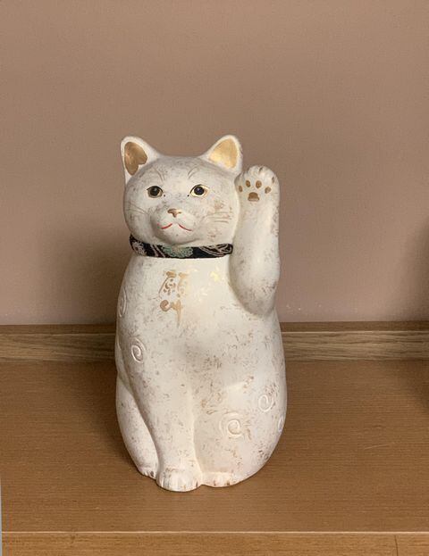 昭和レトロ 陶器製 招き猫 まねきねこ 貯金箱 金運 縁起物 昭和レトロ 陶器製 招き猫 まねきねこ 貯金箱 金運 縁起物