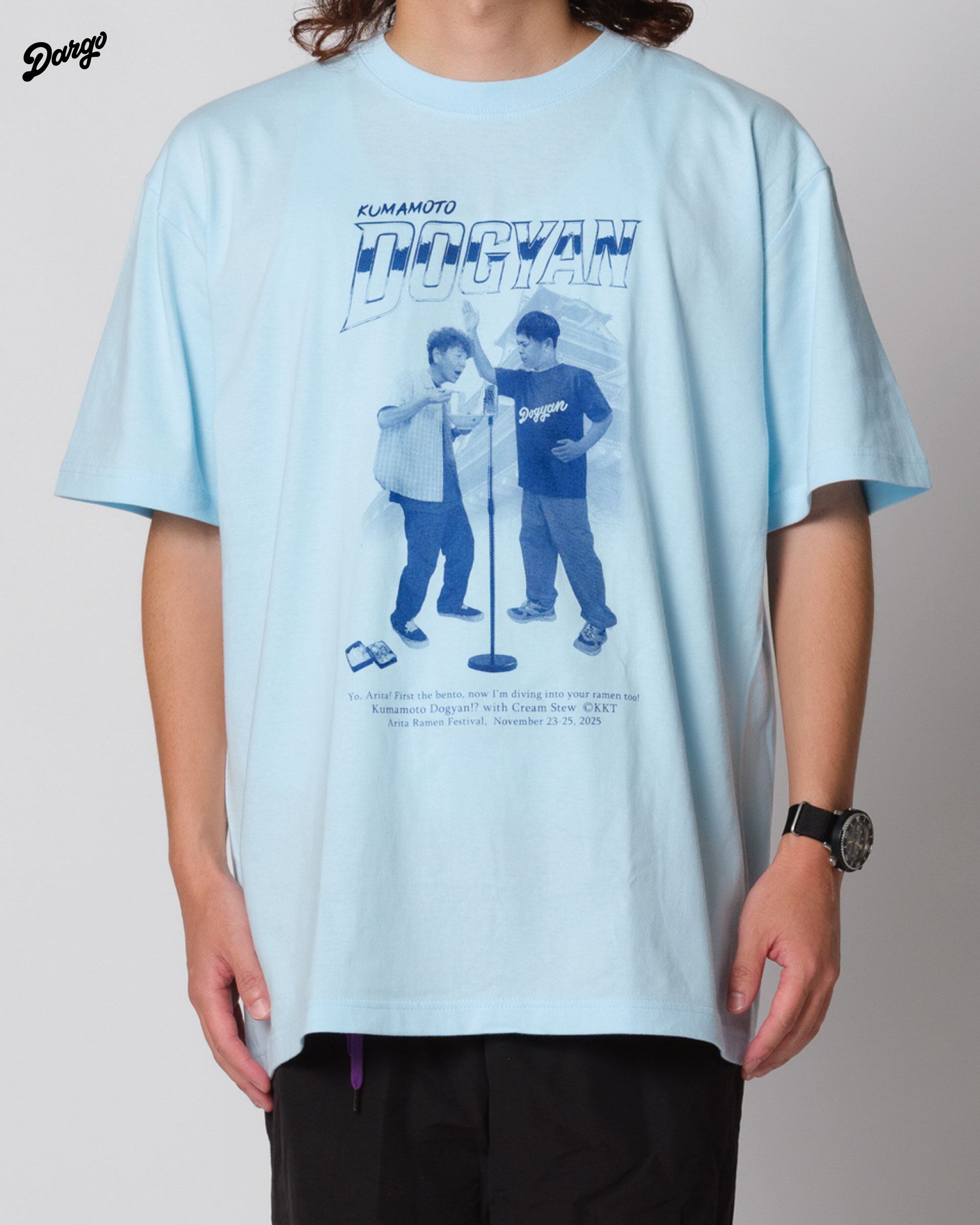 君の名は。　➕　ツアーTシャツ TVer】くりぃむしちゅーの熊本どぎゃん!? DARGOの有田ラーメンフェス