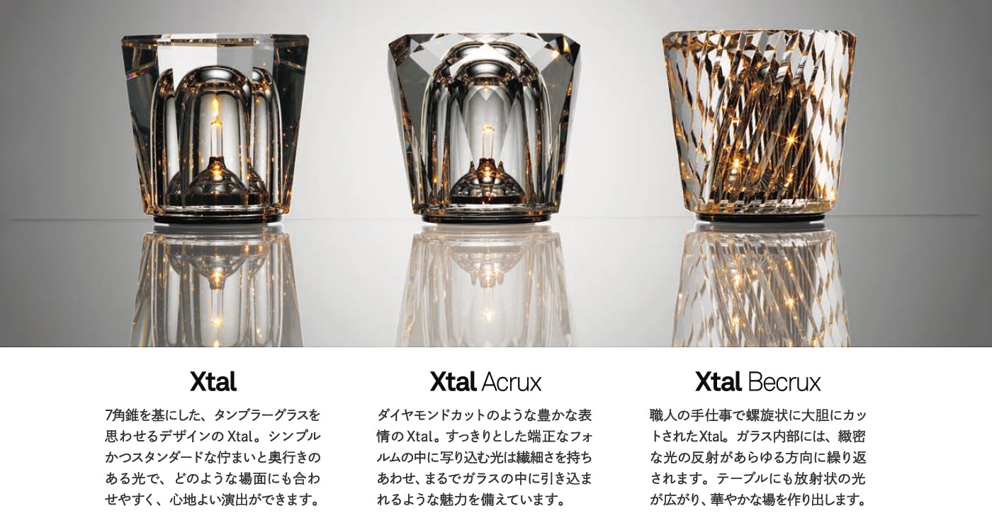 アンビエンテックのXtalシリーズがリニューアル | REAL Style online shop