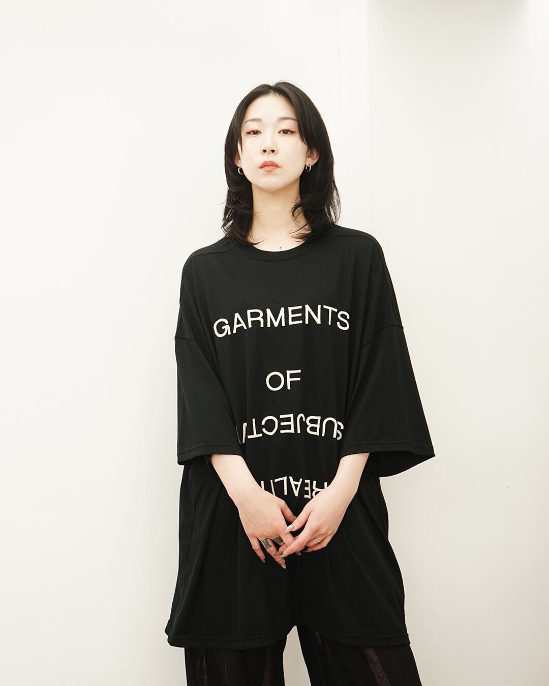 A.F ARTEFACT ボルドー 長袖カットソー サイズ1 A.F ARTEFACT（エーエフアーティファクト）】まだまだTシャツ1枚で