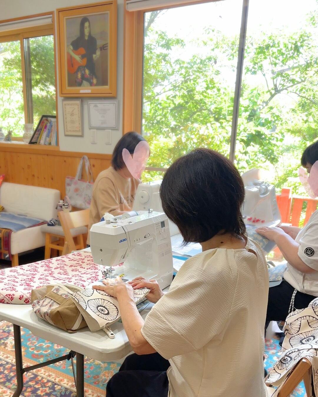 5月布小物作り教室②】あおりポケットのトートバッグ・ワンショルダー