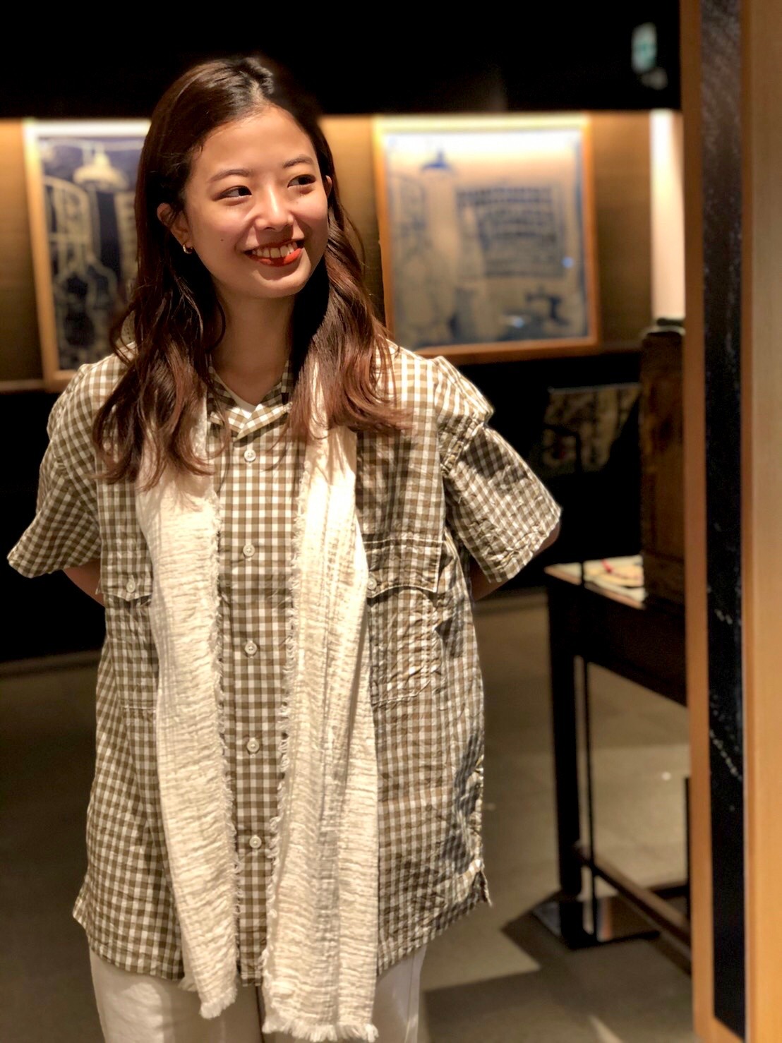 Porter Classic GINGHAM CHECK SHIRT（PORTER CLASSIC ポーター 