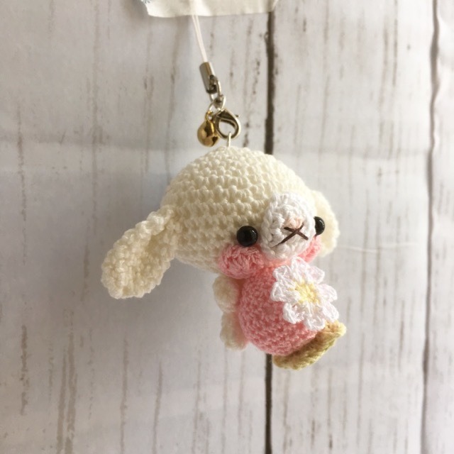 うちの子 垂れ耳ロップイヤー いつもそばで見守ってくれるお守りに 動物編みぐるみ Kaki Amigurumi