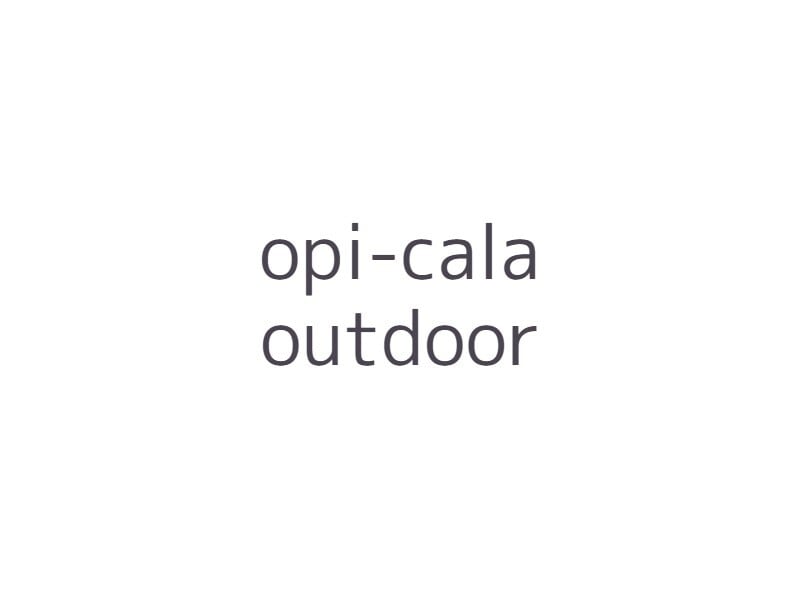 OPI-CALA OUTDOOR（アウトドアショップ）