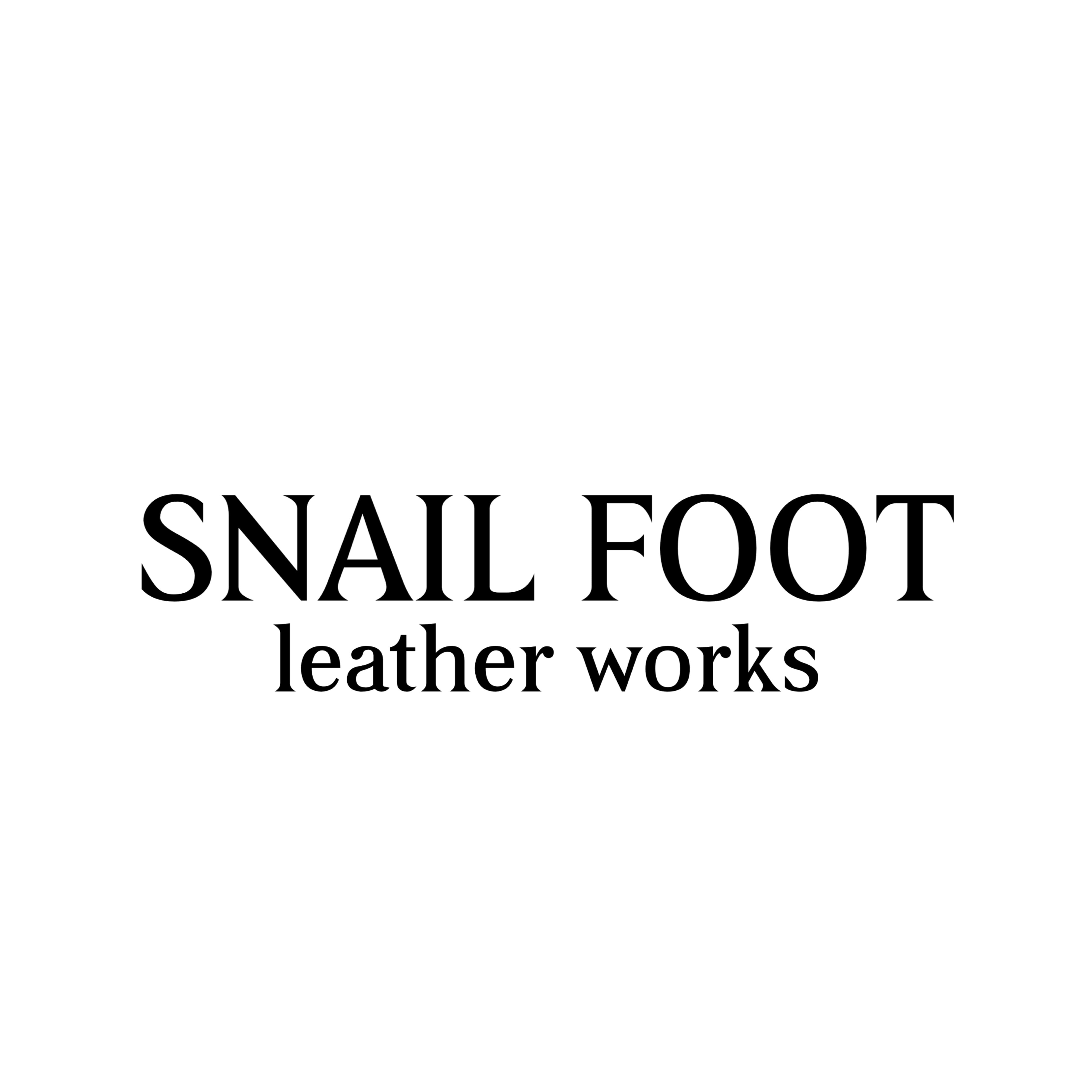 SNAILFOOT  LEATHER WORKS