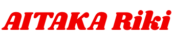 AITAKA RIKI online shop