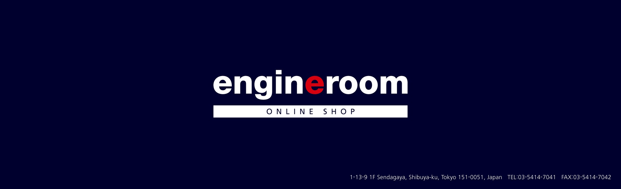 engineroom online shop