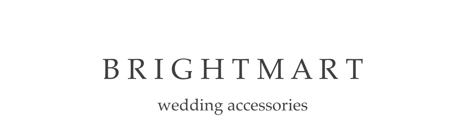 BRIGHT MART wedding accessories