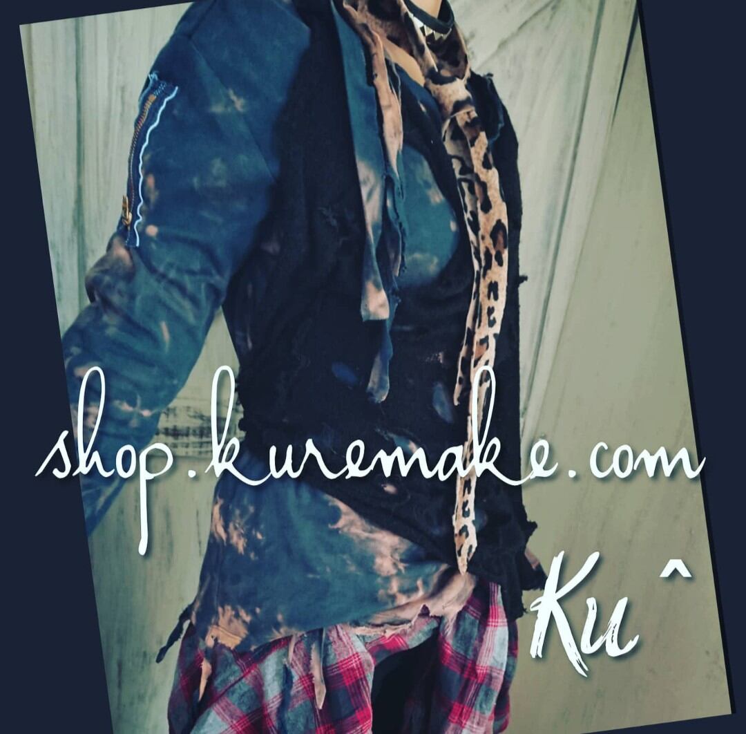 一点もののデニムパッチワークアパレルブランド　kudenim