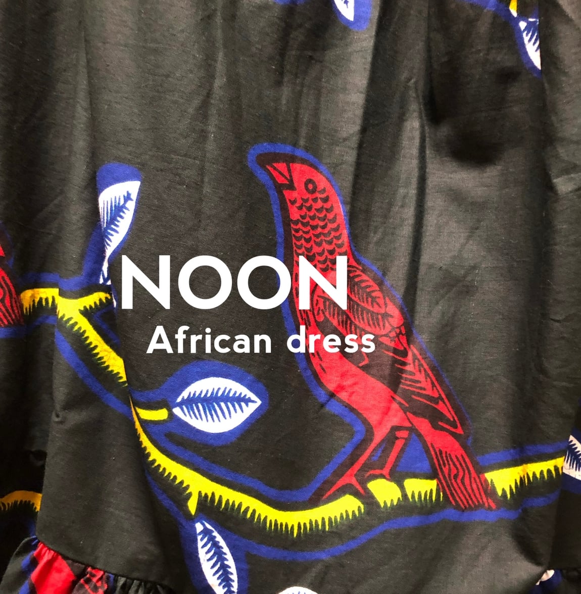 NOON （アフリカンバティックドレス）