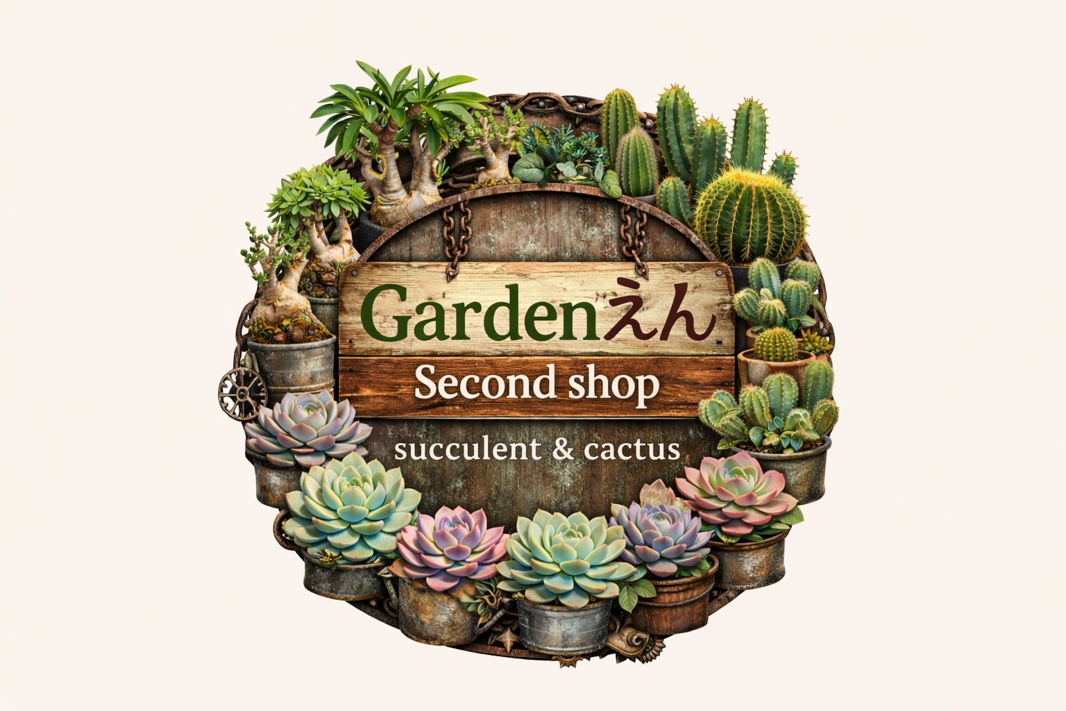 Garden en 【2nd shop多肉植物】