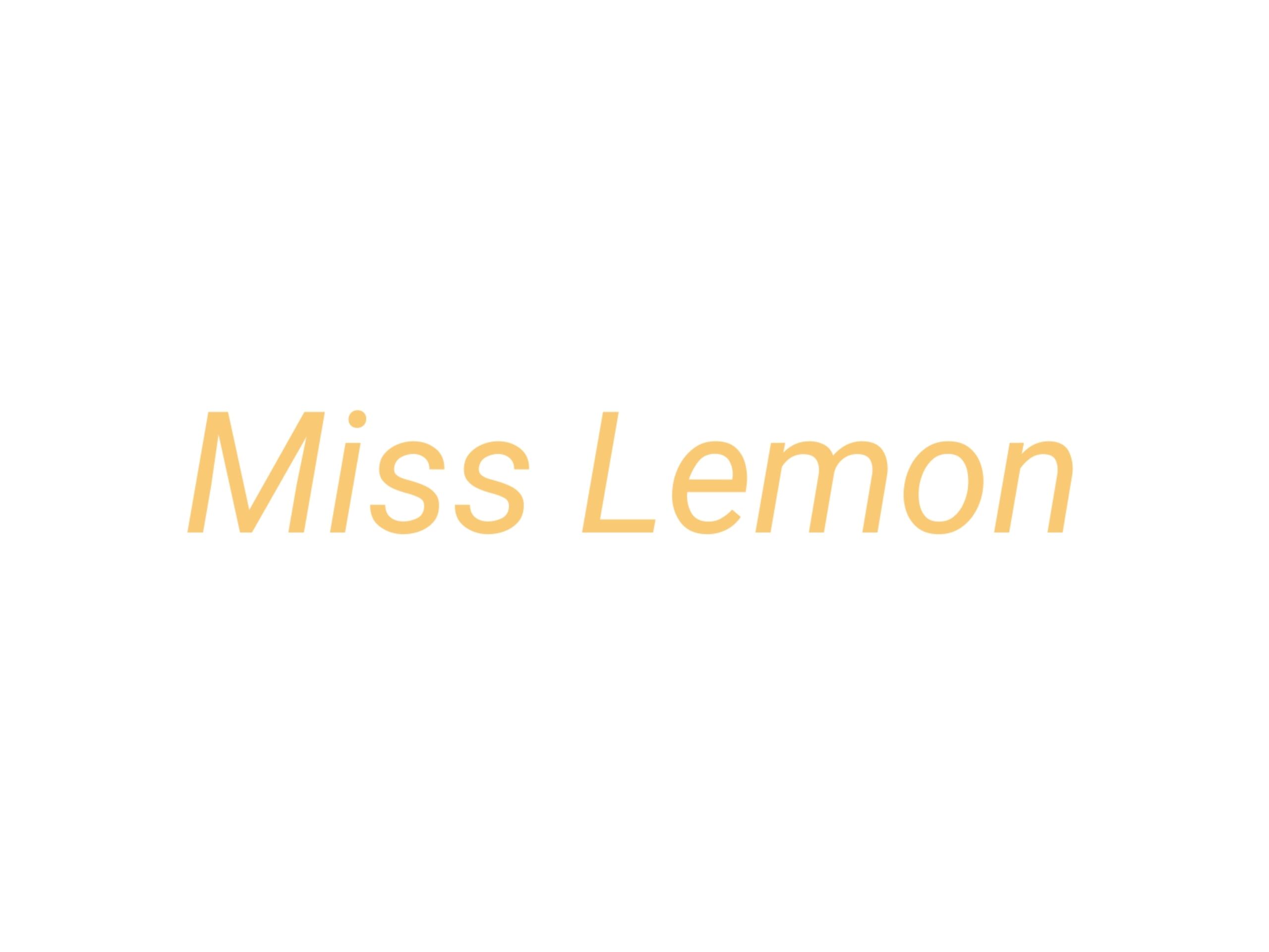 Miss Lemon