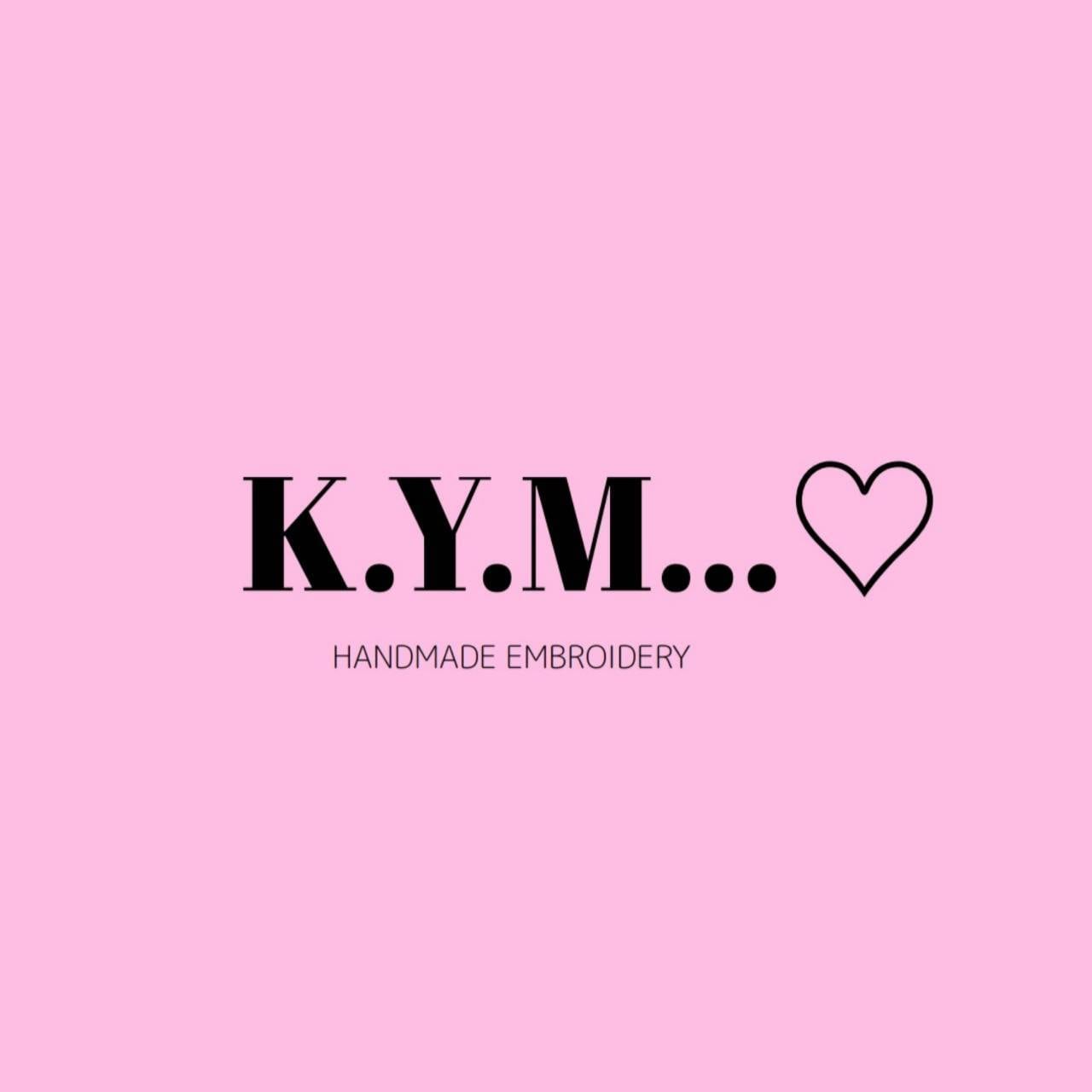 K.Y.M embroidery♡