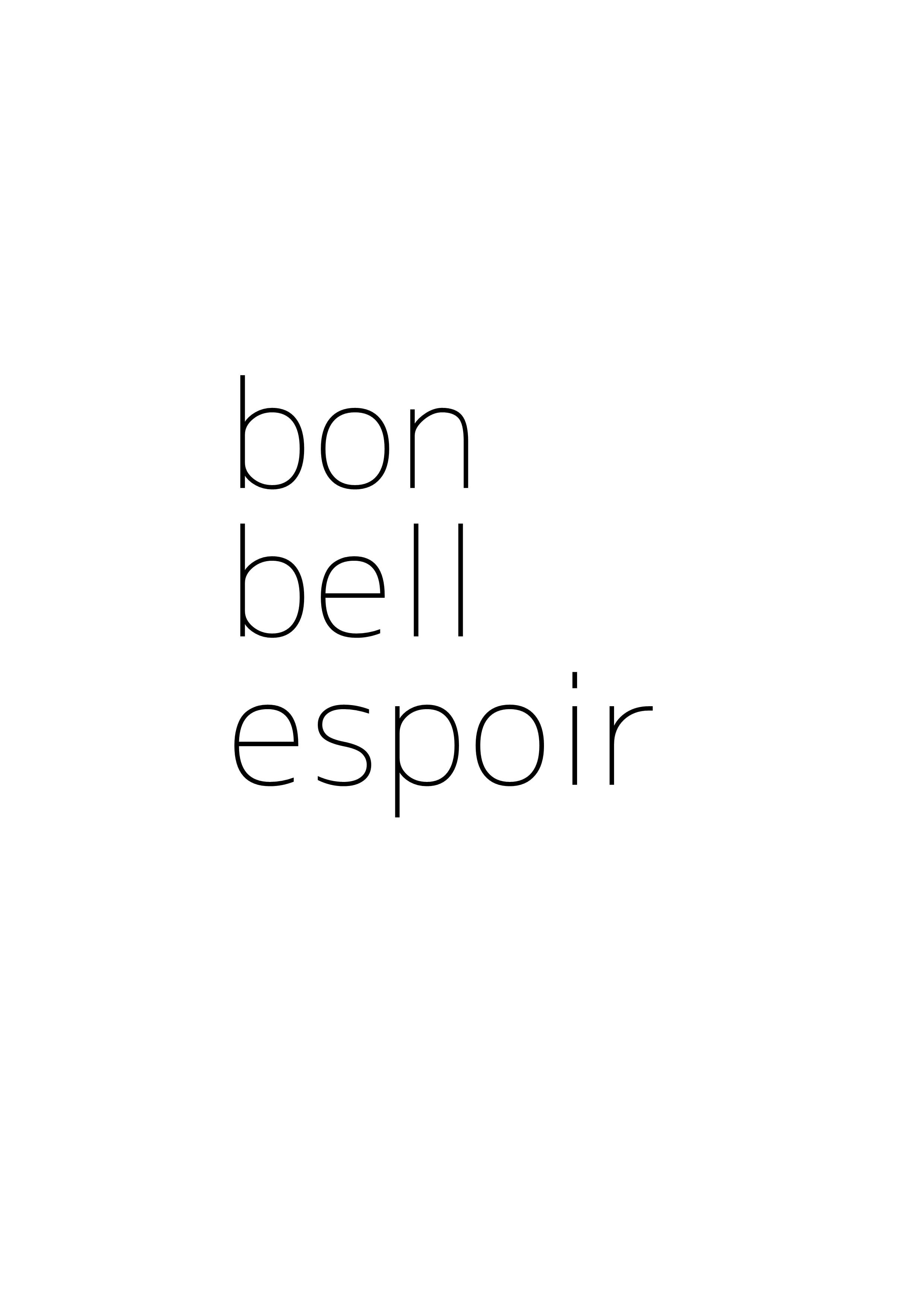 bonbellespoir