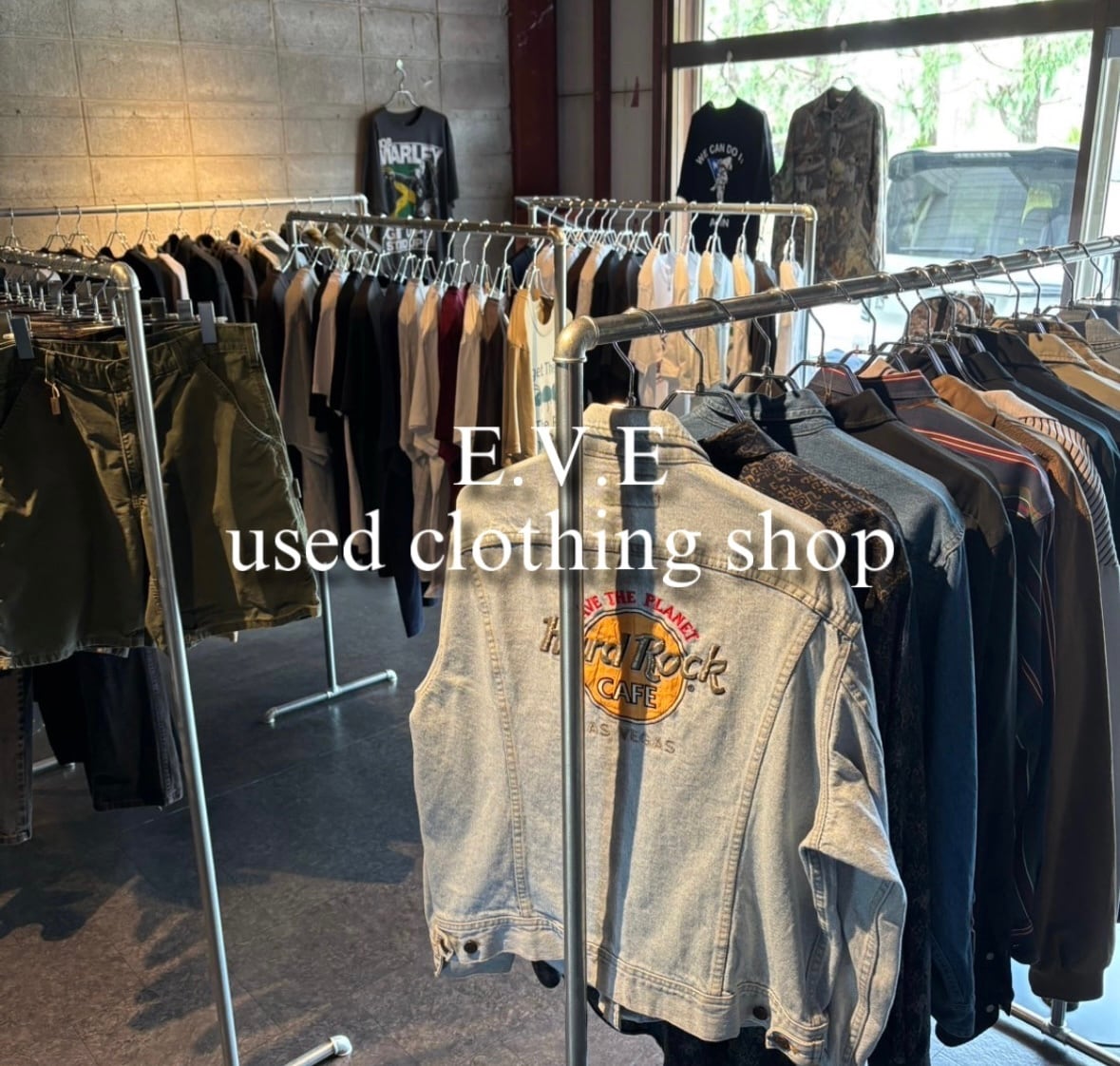E.V.E used clothing shop