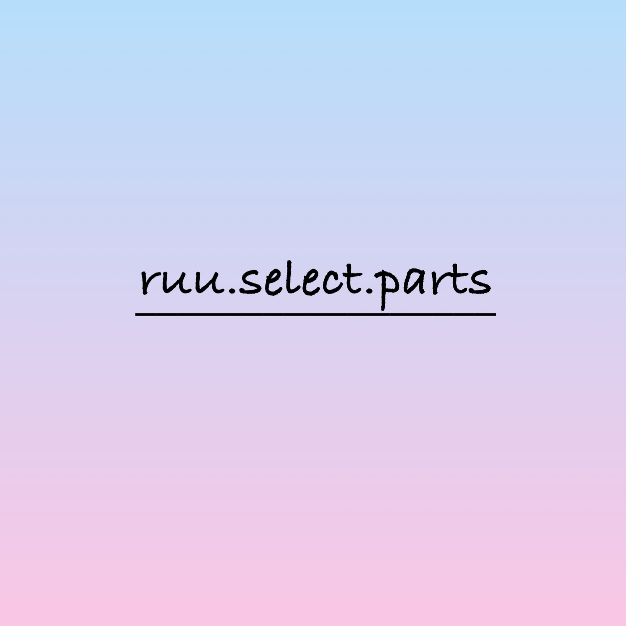 ruu select parts