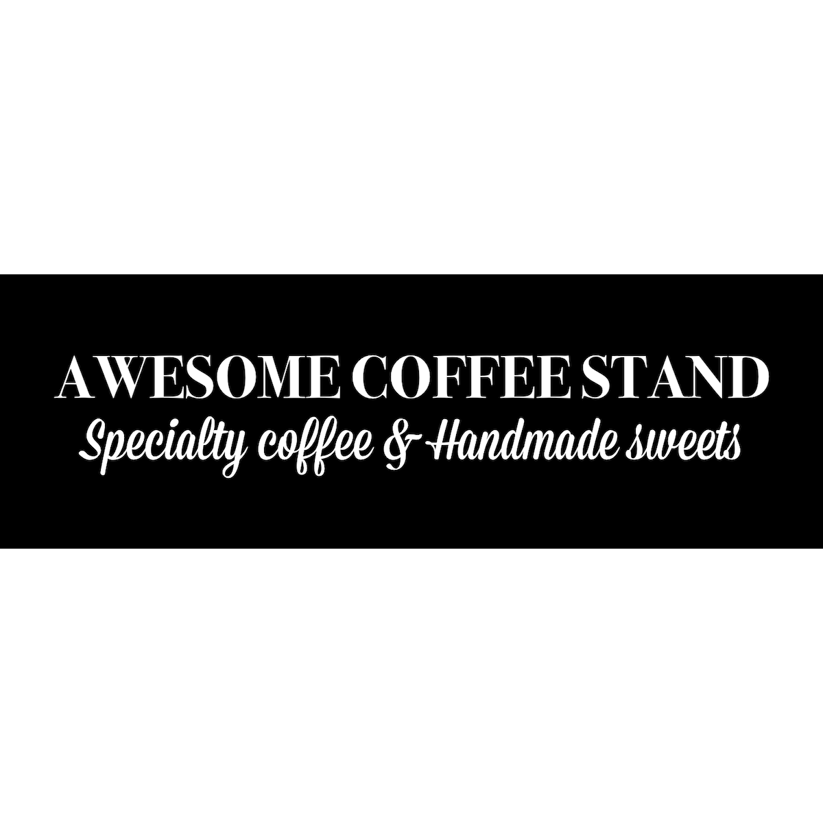 AWESOME COFFEE STAND(オーサムコーヒースタンド)の外観
