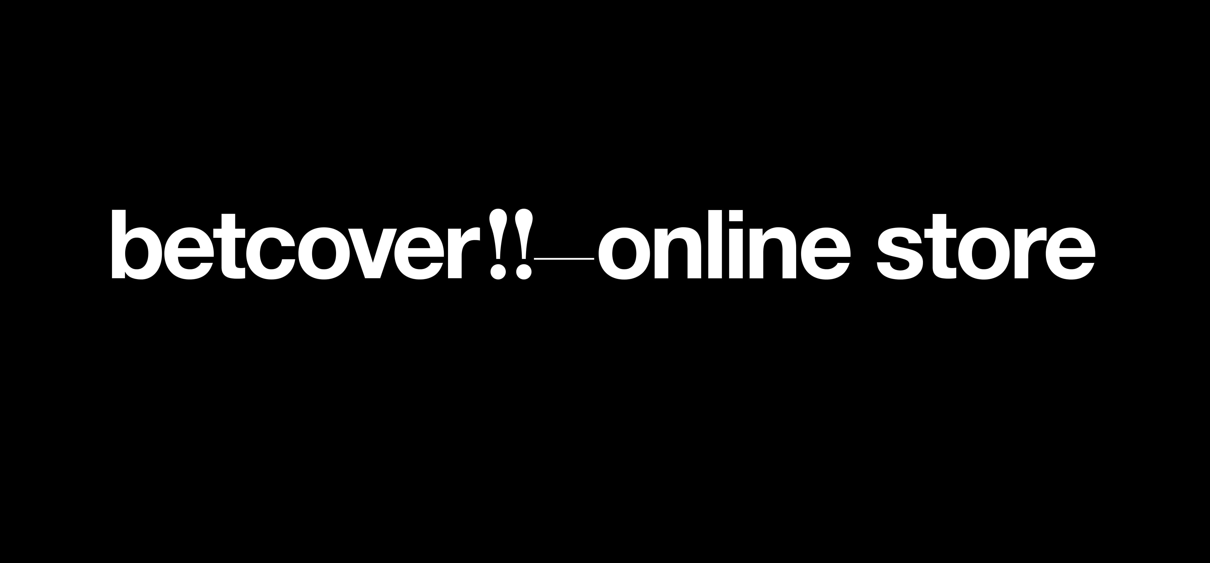 betcover!! ONLINE store