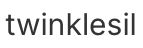 twinklesil