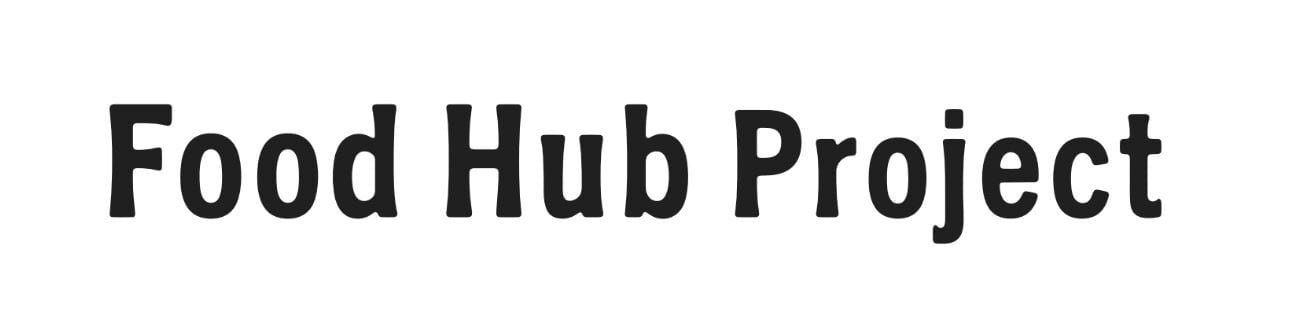 Food Hub Project