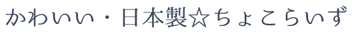 かわいいものショップ　chocorise