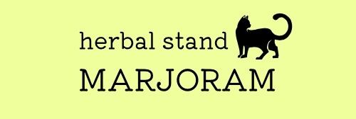 herbal stand marjoram