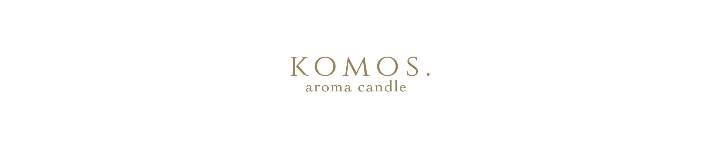 komos.aroma candle