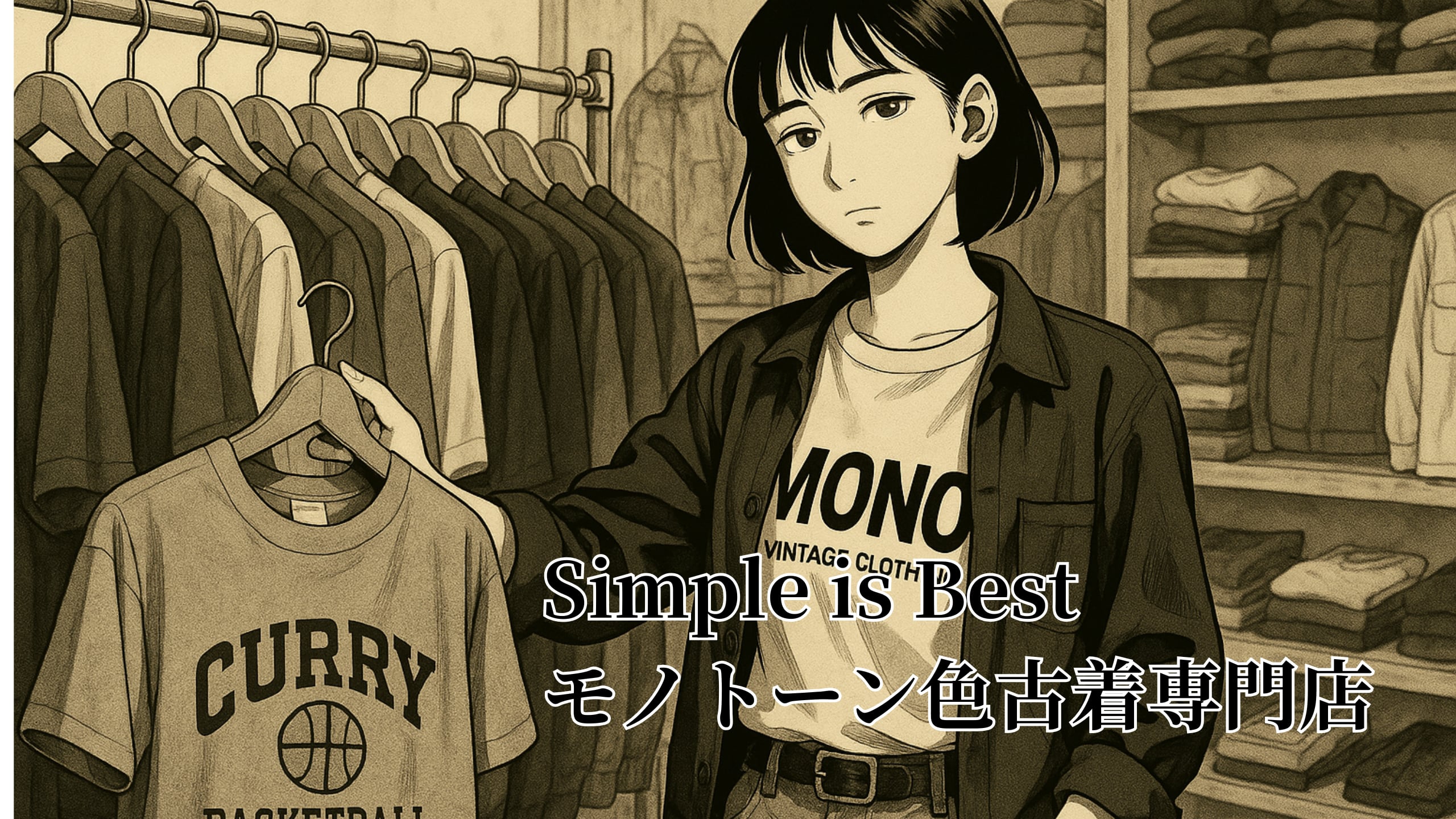 モノトーン色古着専門店　MONO VINTAGE