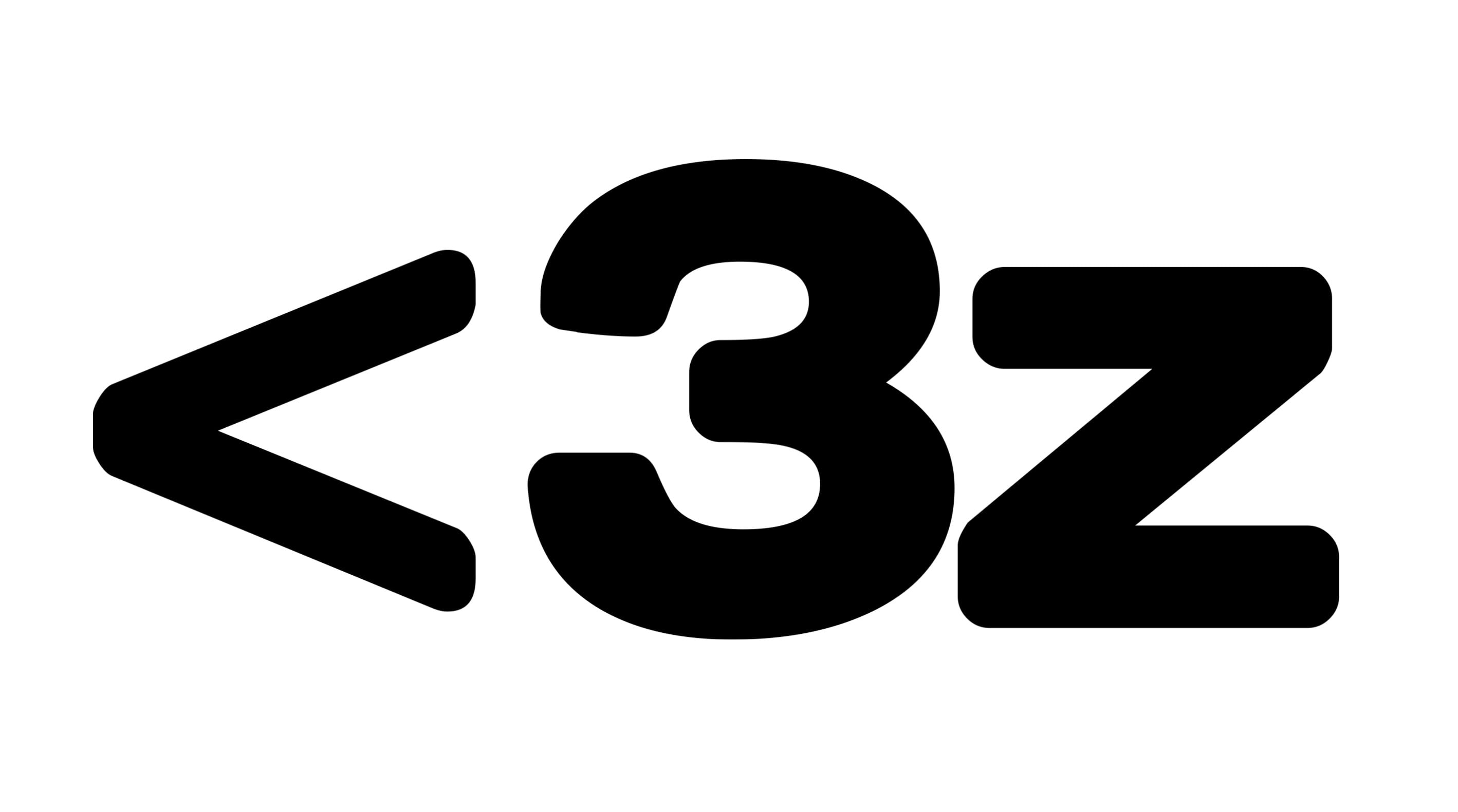 <3z
