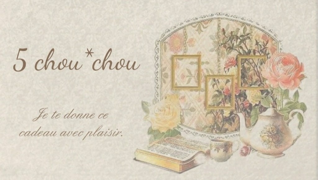 5 chou*chou（ サンクシュシュ ） ～ かわいいもので毎日を素敵な時間に ～