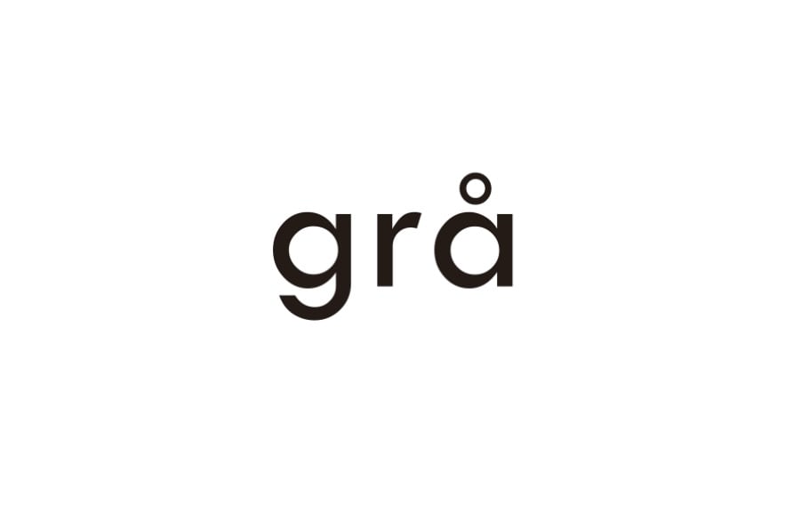 grå