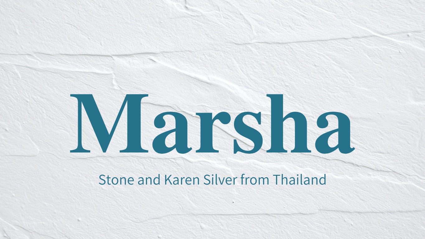Marsha タイで出会った天然石とカレンシルバーのお店