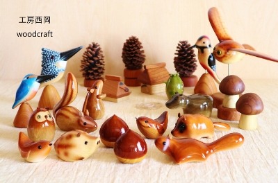 工房西岡  animal wood products