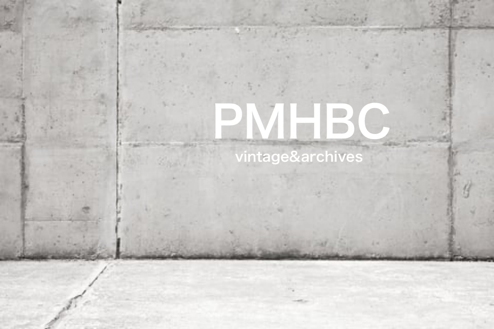 PMHBC Vintage&Archives