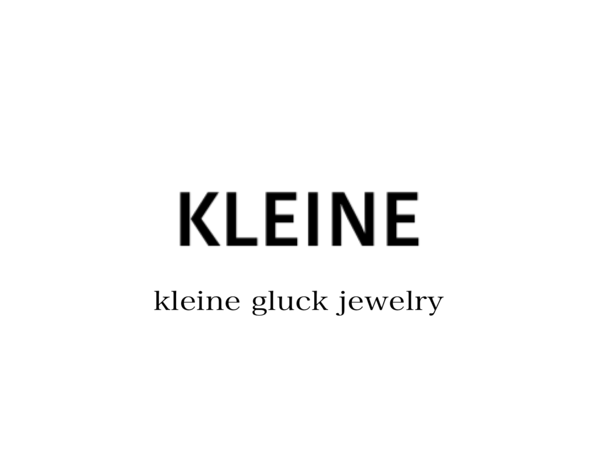 KLEINE GLUCK JEWELRY